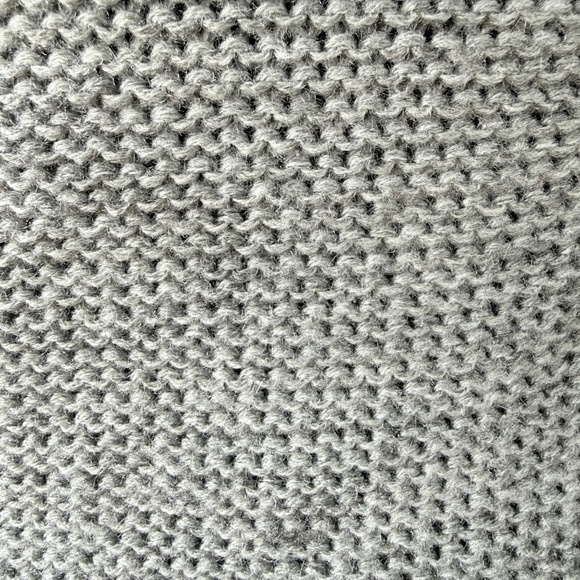 Y2K Coquette Grey Knit Lace Cardigan – Balletcore Fairy Grunge Tie Front - Picture 10 of 12